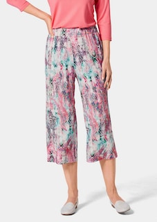 Jersey-Culotte VERA mit farbenfrohem Druck thumbnail 1