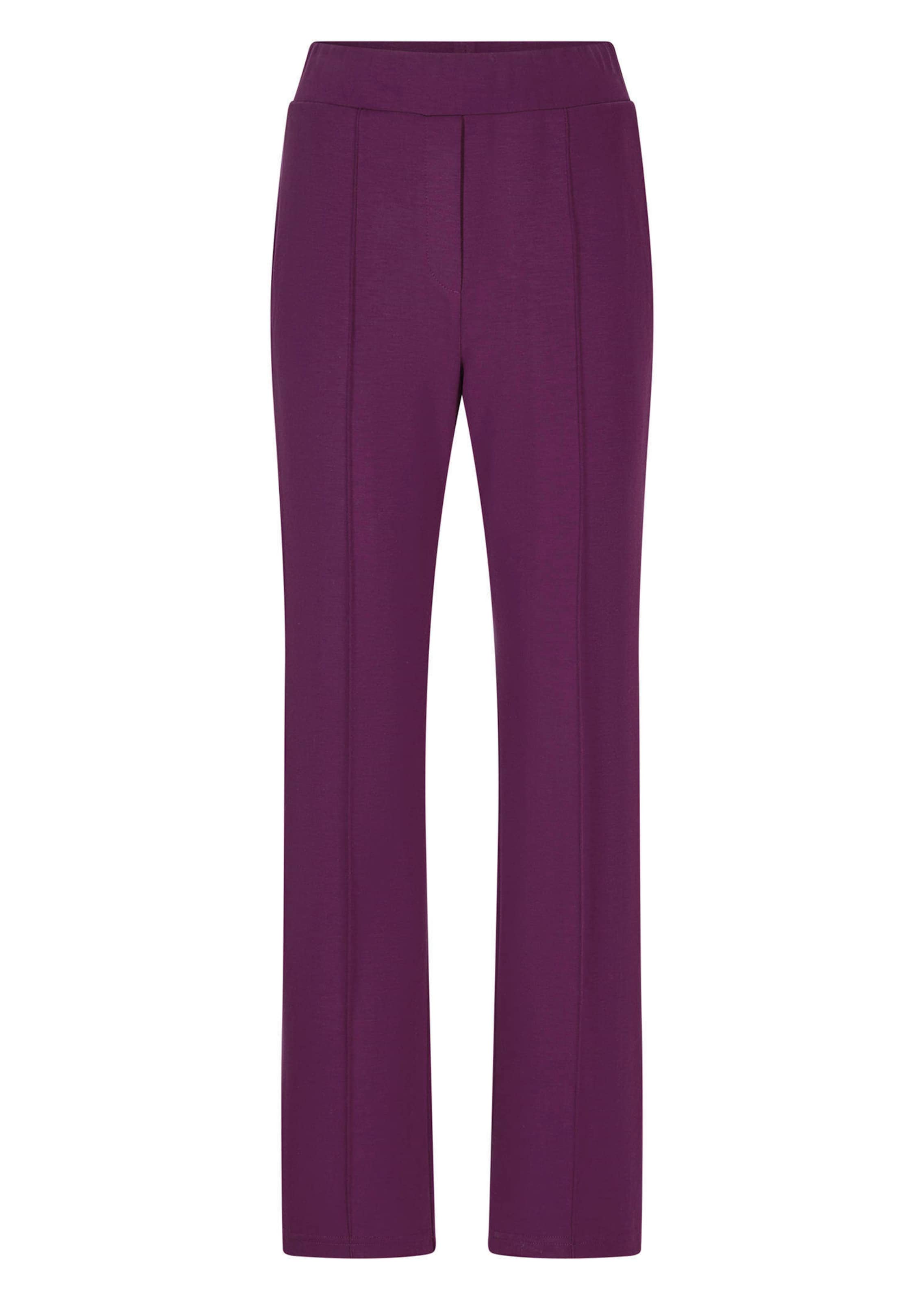 Pantalon à taille élastique avec pinces