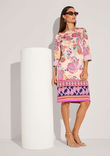 Sommerkleid im Paisley-Design mit 3/4-Ärmeln thumbnail 5