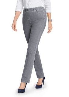 Edel geschmückte Jeansschlupfhose thumbnail 7