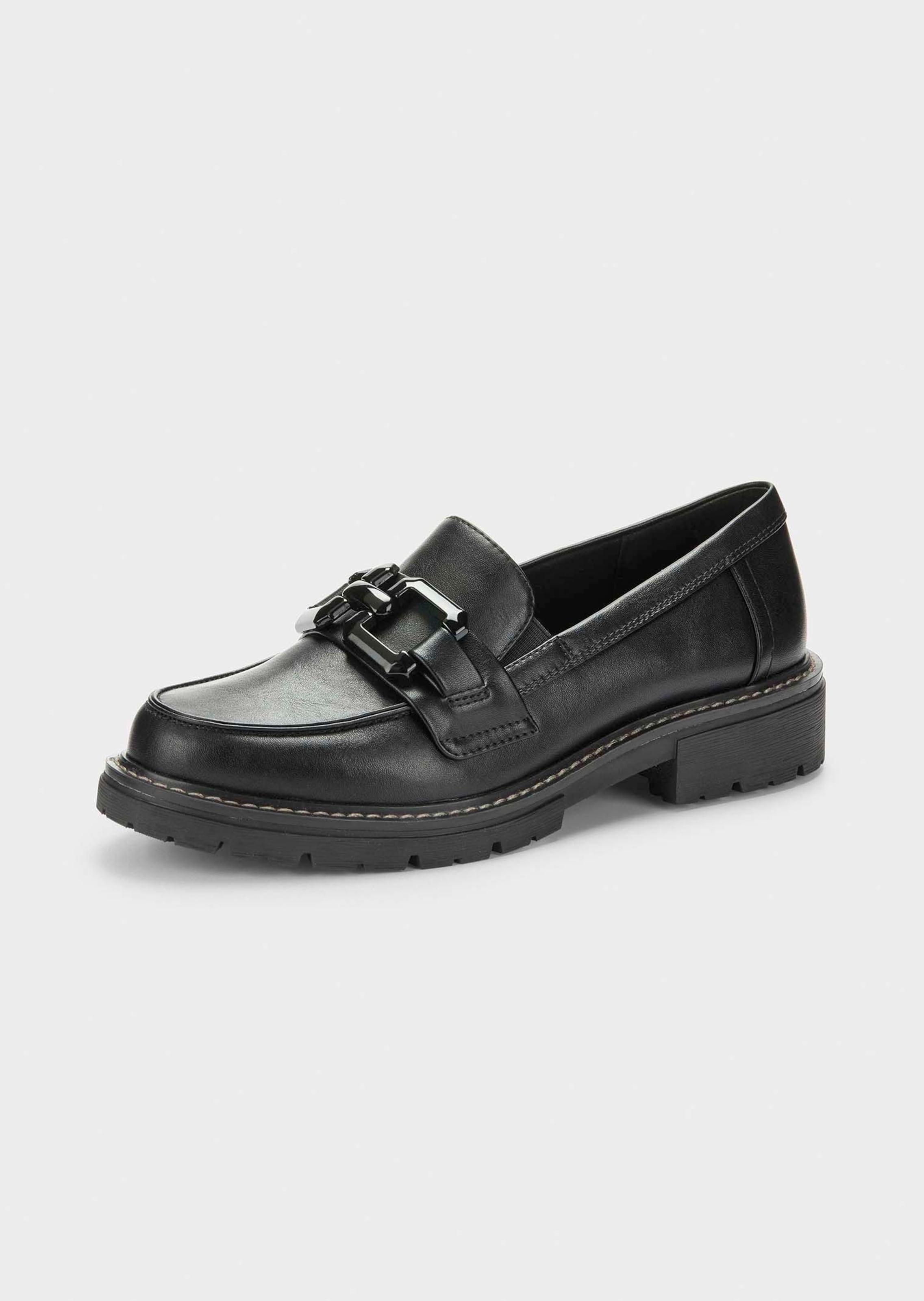 Slipper in Lackleder-Optik