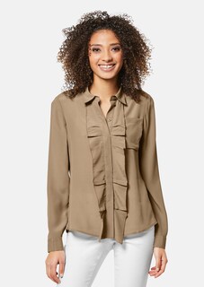 Blouse with frills at the front thumbnail 2