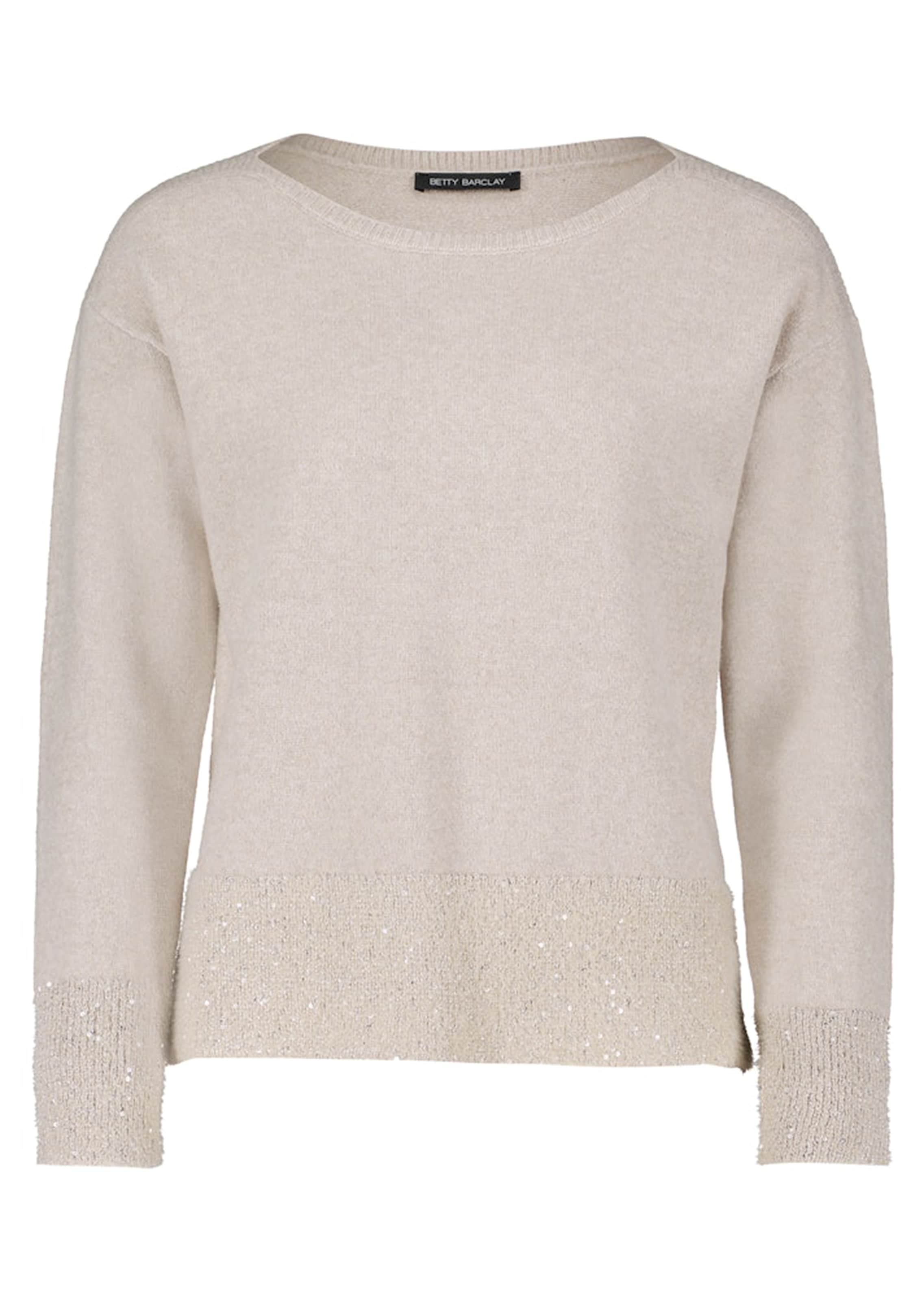 Zachte tricot pullover met pailletten