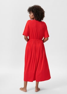 Midikleid mit V-Ausschnitt thumbnail 4