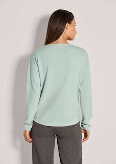 Rundhals-Pullover mit Jacquard-Muster thumbnail 3