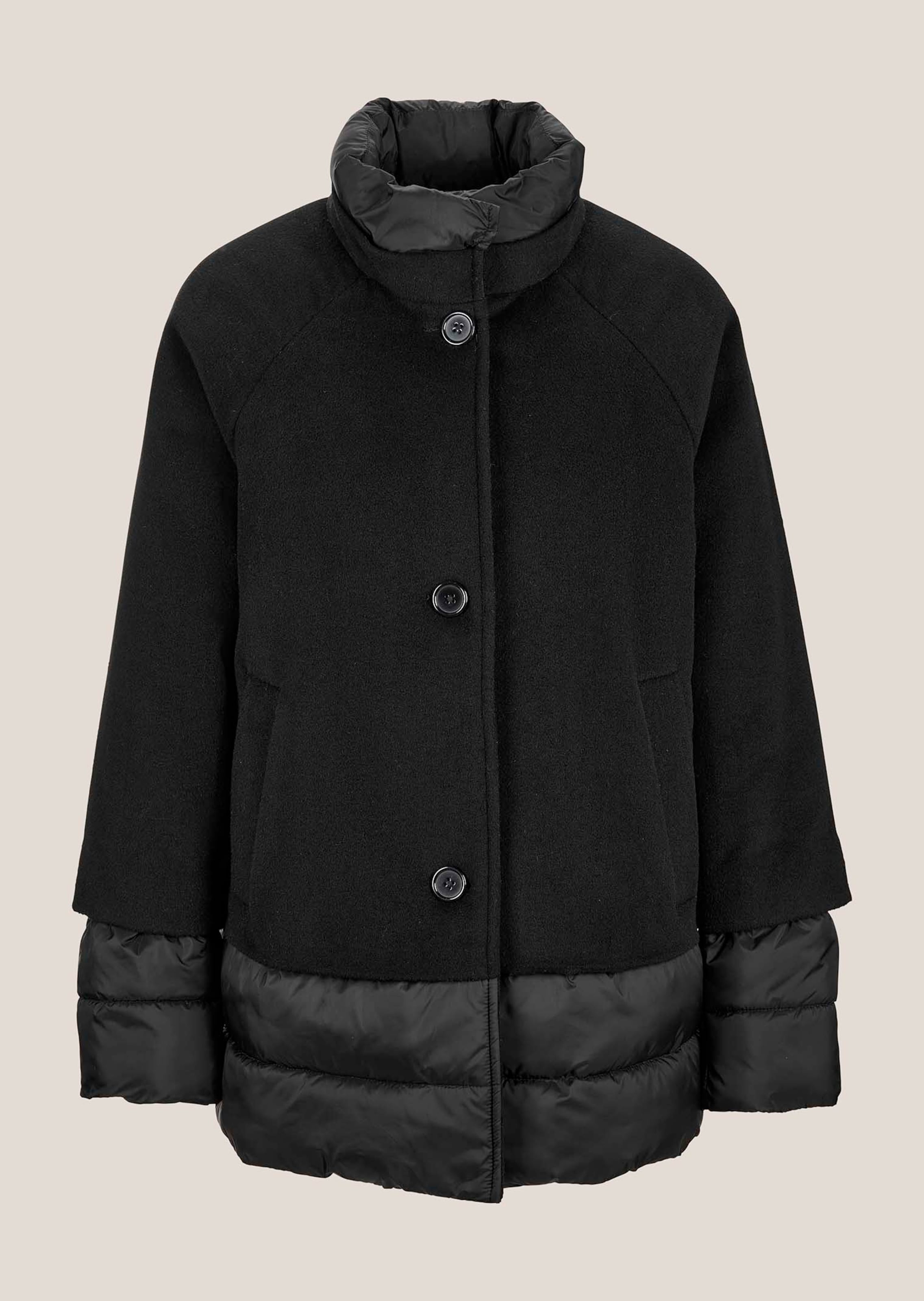 Jacke in Double-Layer-Optik