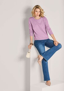 Pull en tricot fin pur coton thumbnail 4