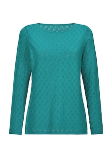 Strickpullover mit Wabenstruktur thumbnail 6