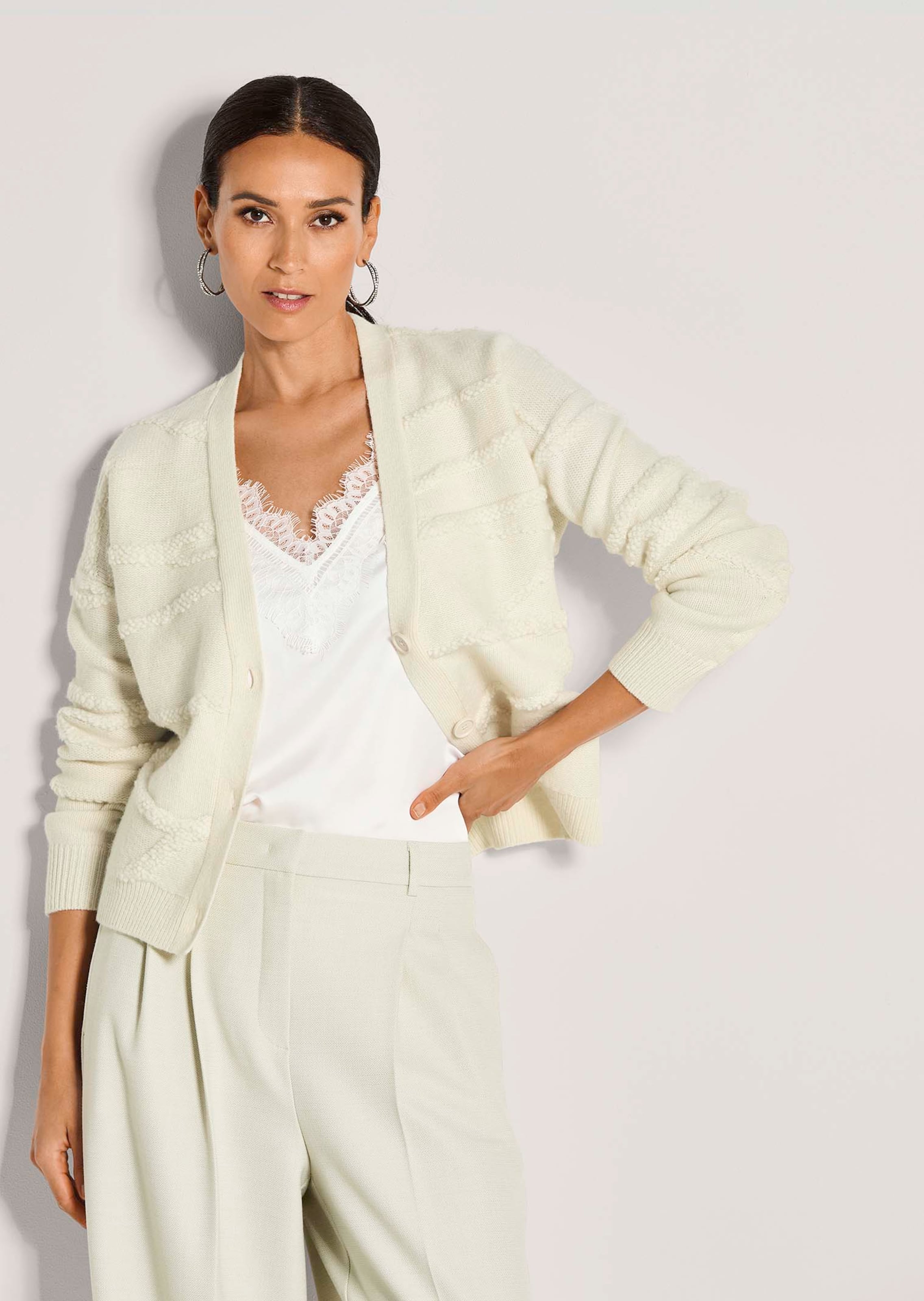New wool cardigan