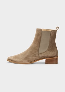 Chelsea boots van echt leer thumbnail 4