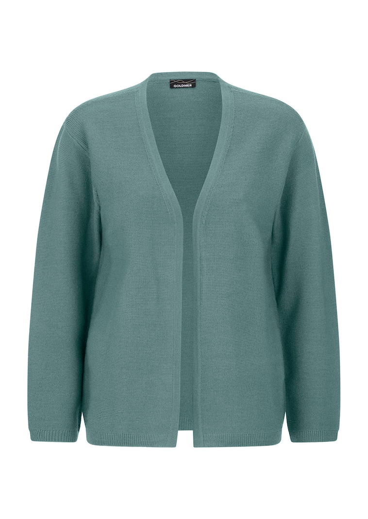 Lichtgewicht cardigan met scheerwol