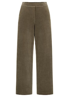 Pantalon large en velours côtelé VERA avec taille élastique thumbnail 6