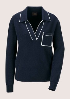 Strickpullover im Polo-Style thumbnail 7