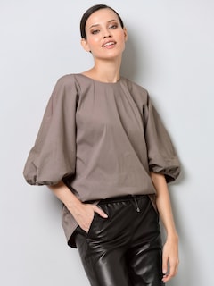 Oversizedbluse mit Fledermausärmel thumbnail 7
