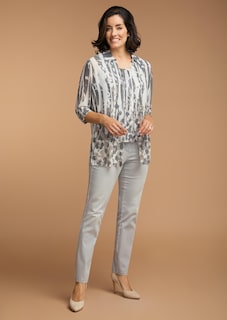 Pflegeleichte Druckbluse im Muster-Mix thumbnail 2