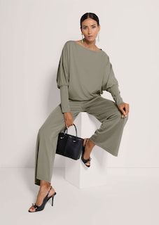 Relaxed-fit batwing top thumbnail 5