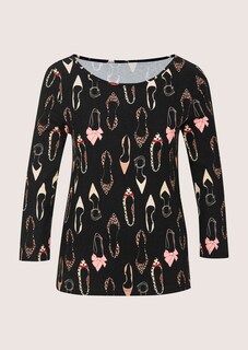 Jersey shirt met schoenprint thumbnail 7