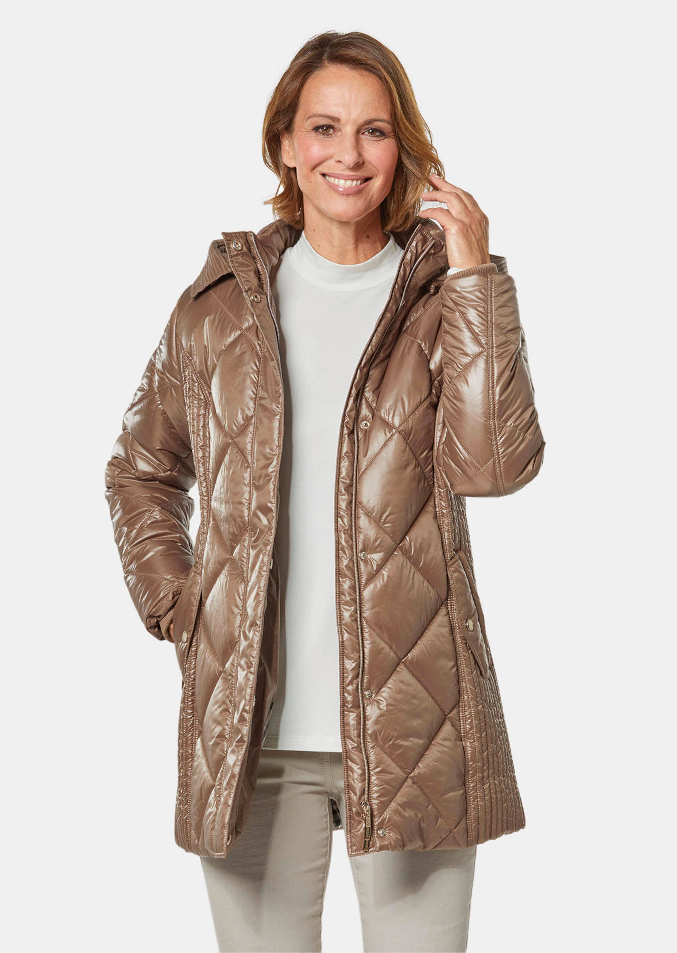 Veste longue matelassée doublée