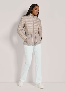 Stehkragen-Jacke im Material-Mix thumbnail 3