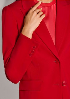 Blazer mit Reverskragen in leicht verlängerter Form thumbnail 6