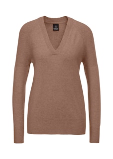 Kaschmir-Pullover mit Rippdetails thumbnail 7