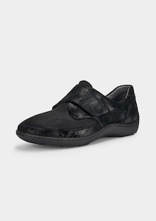 Slipper aus Leder und Textil thumbnail 1