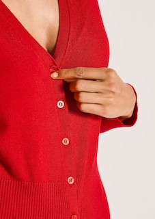 Strickjacke aus Viskose-Stretch thumbnail 5