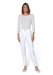 Skinny fit trousers with zip pockets thumbnail 3