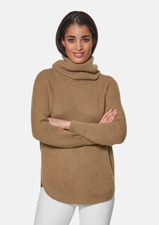 Capuchon-Pullover in Rippstrick thumbnail 2