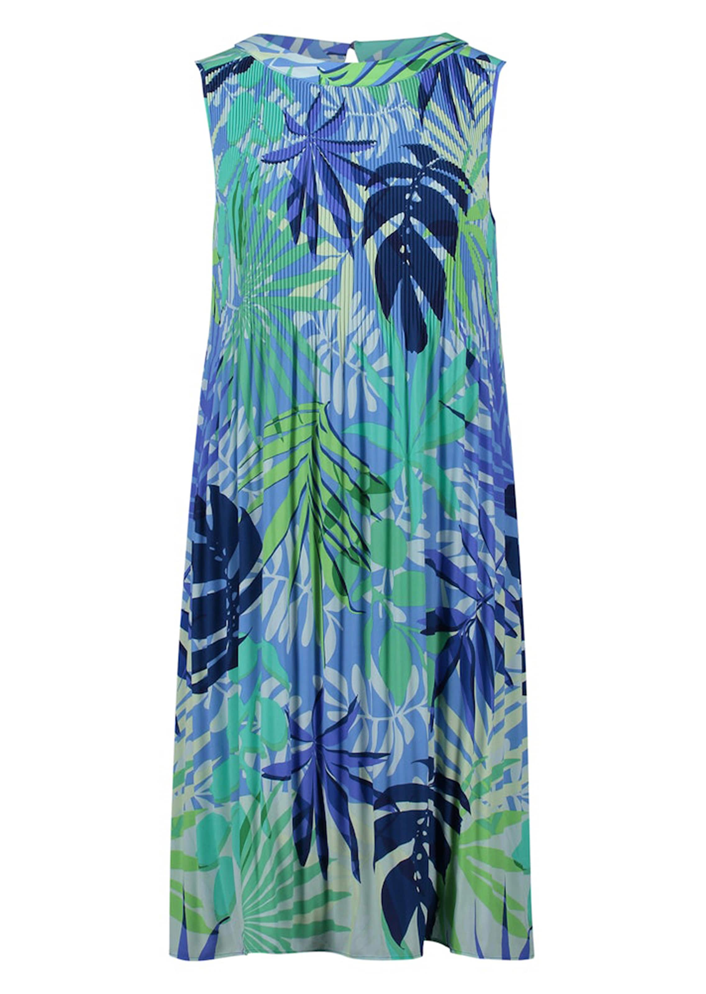 Ärmelloses Plisseekleid in A-Linie