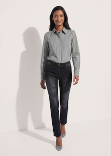 Slim-Jeans mit Strassdekoration thumbnail 3
