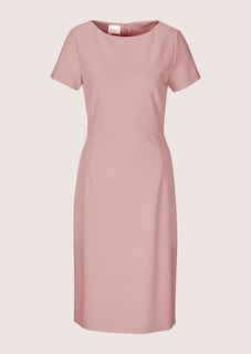Robe fourreau avec encolure bateau et manches courtes thumbnail 7
