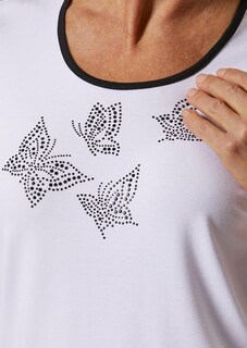 Modisches Blusenshirt mit Schmuckdetail thumbnail 5