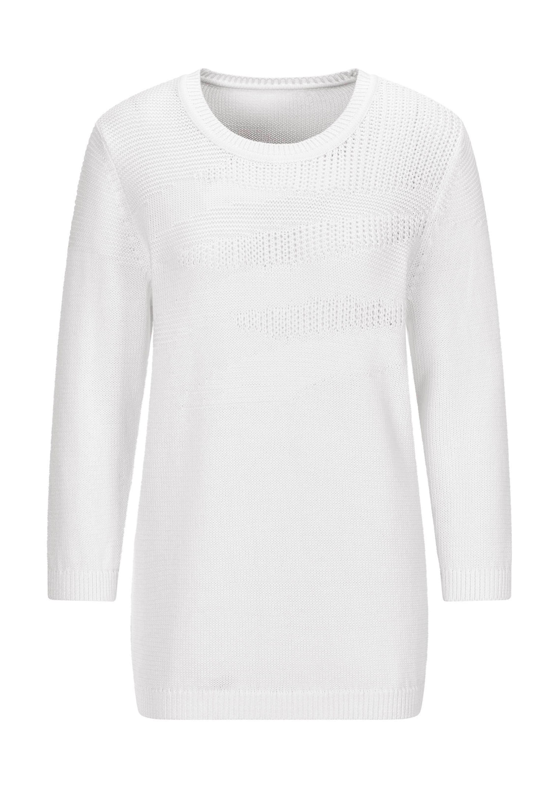 Strickpullover aus reiner Baumwolle