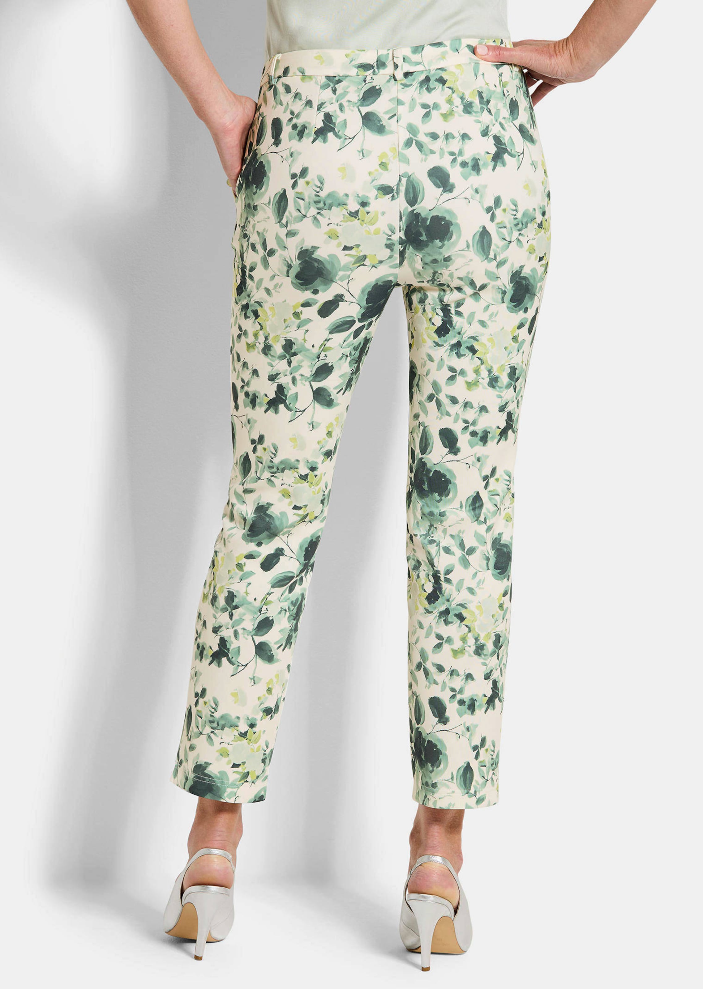 Pantalon ajusté LOUISA en jersey scuba thumbnail 3