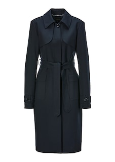 Trenchcoat mit Plissee-Einsatz thumbnail 2