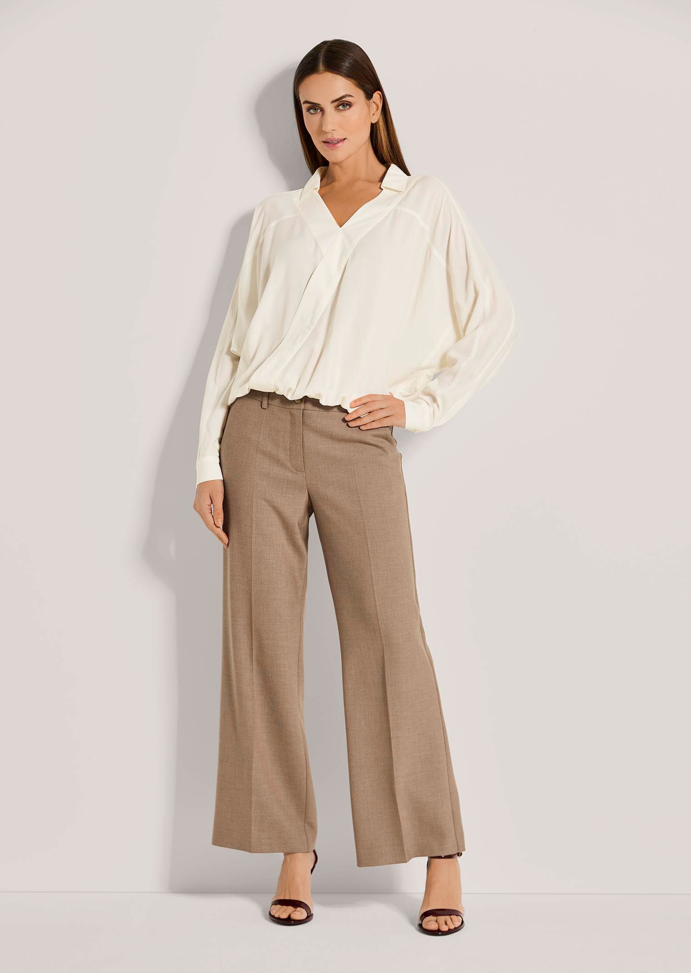 Wrap-style blouse thumbnail 3