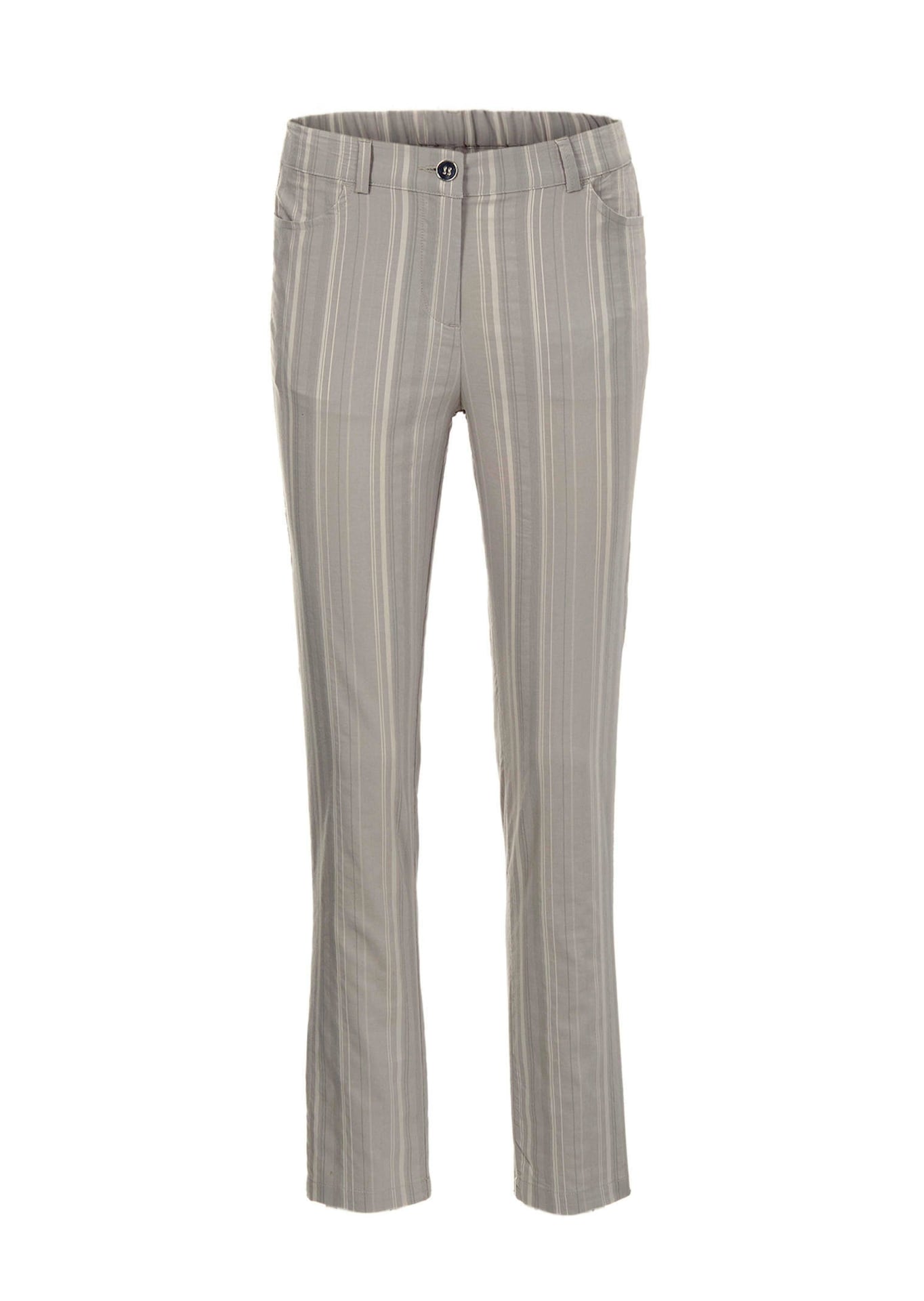 Pantalon structuré en tissu élastique
