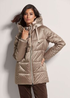 Wattierte Steppjacke mit Kapuze thumbnail 2