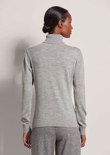 Rollkragen-Pullover aus Wolle thumbnail 4