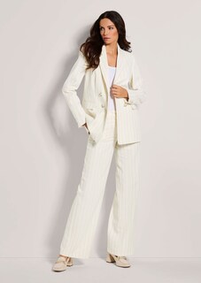 Oversize-Blazer mit Nadelstreifen thumbnail 3