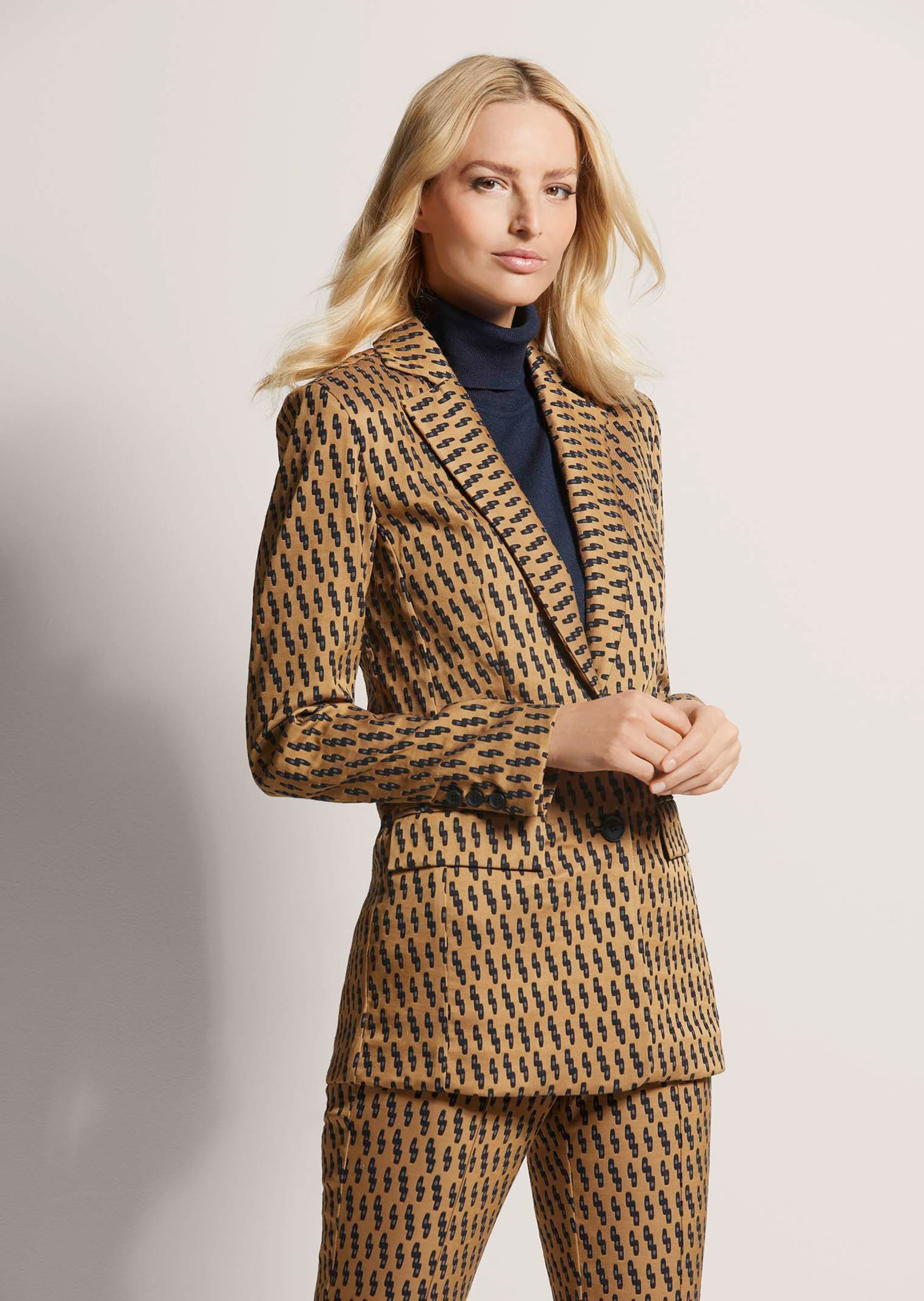 Blazer long en jersey