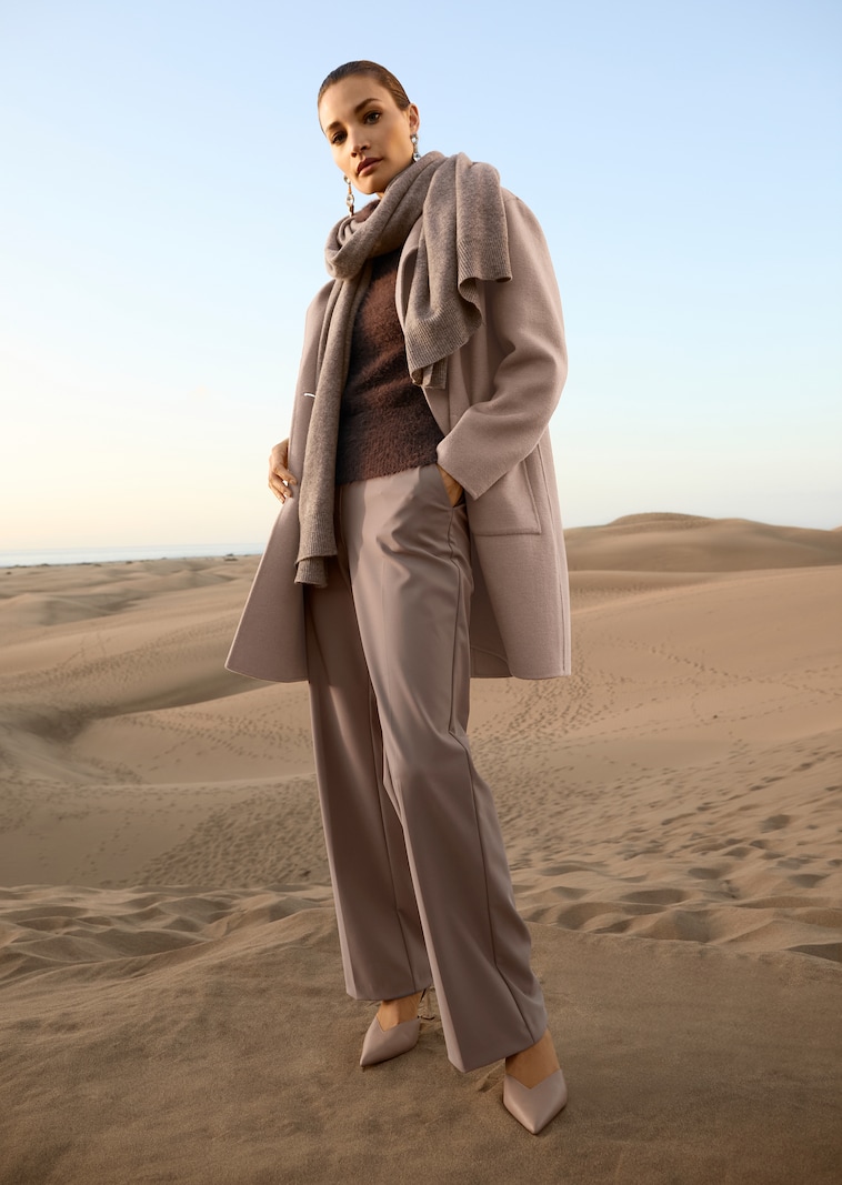 Double-faced coat