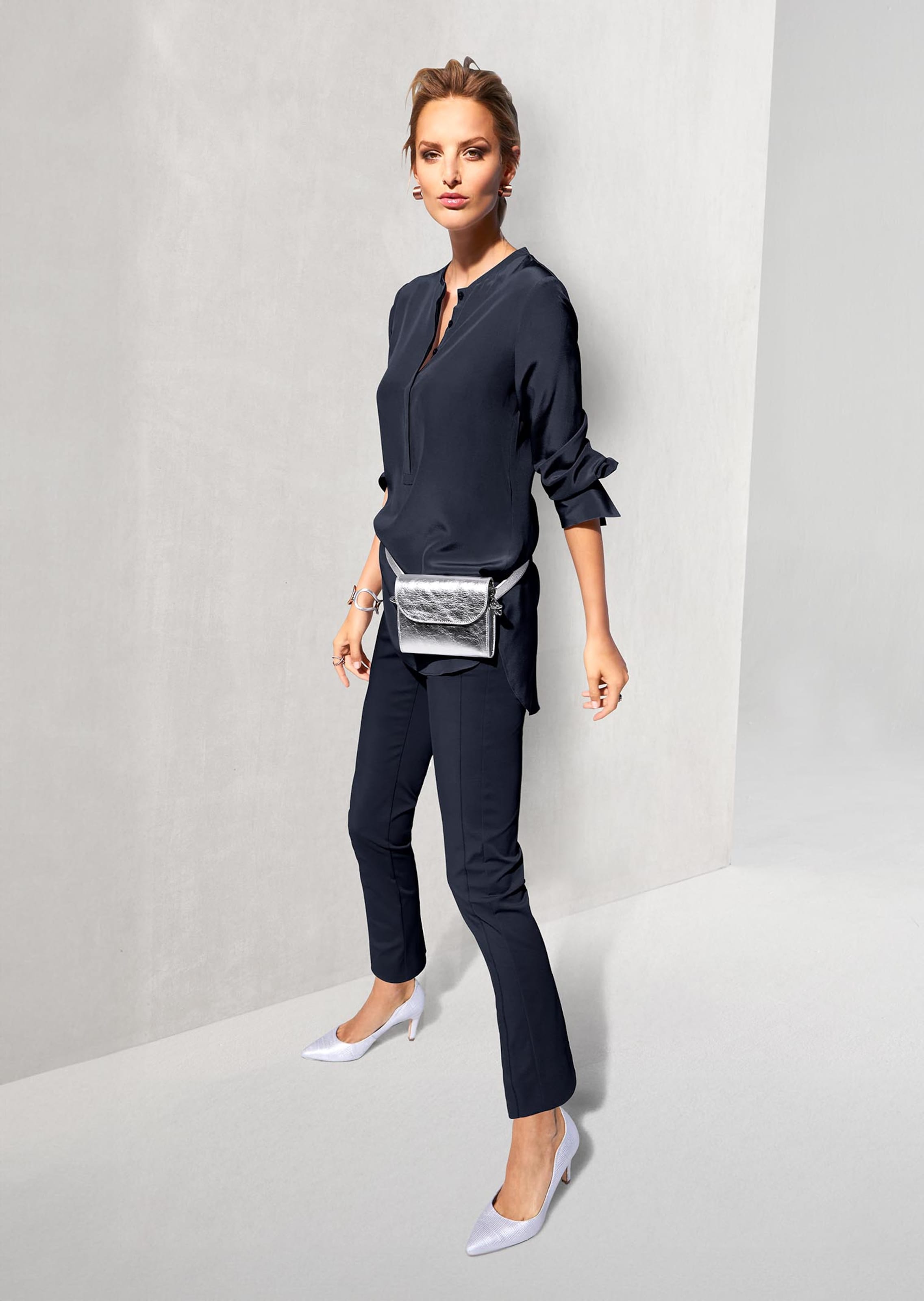 Pantalon stretch coupe ajustée