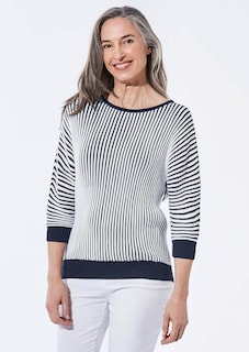 Pullover mit Fledermausärmeln thumbnail 1