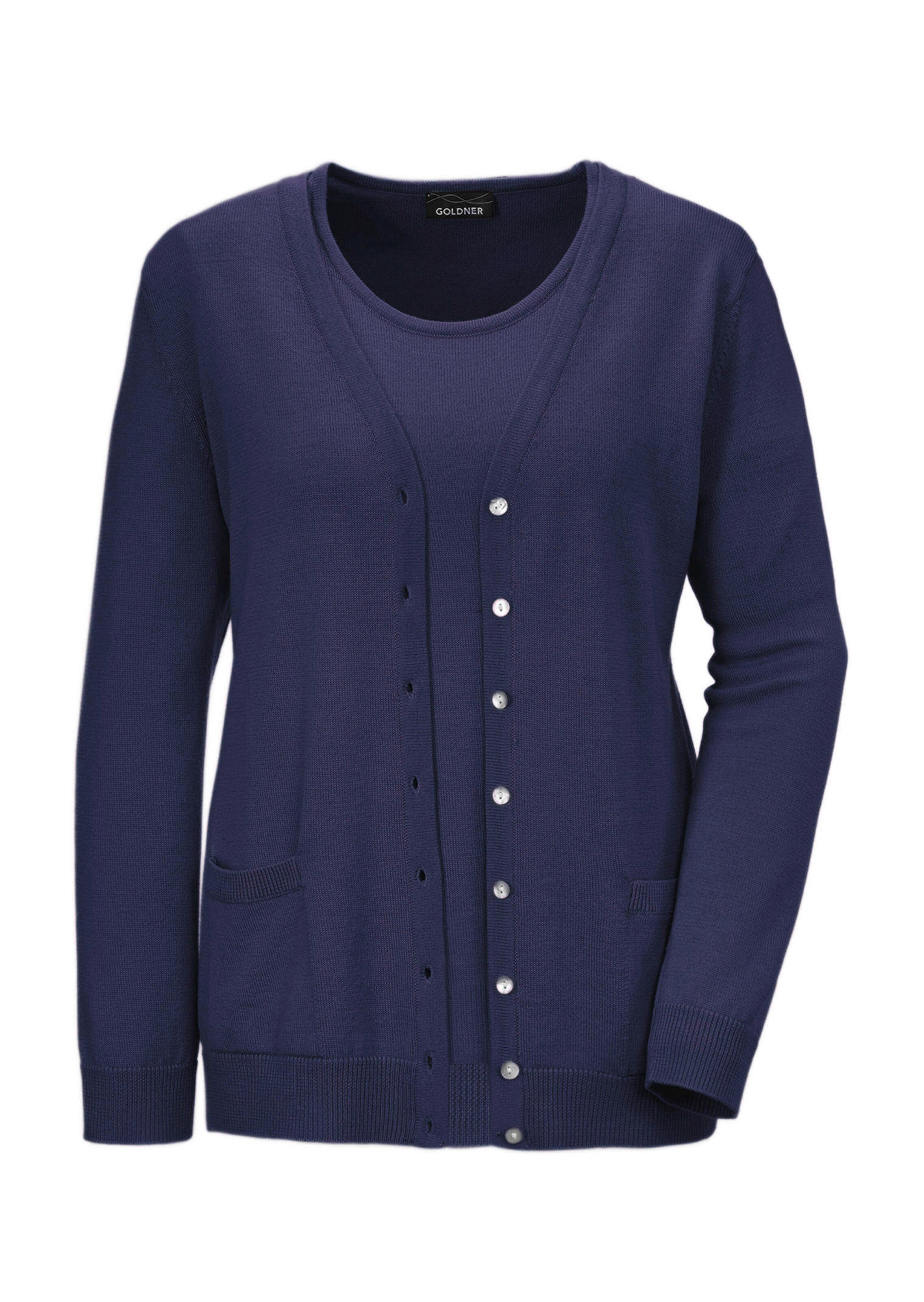 Strick-Twinset aus Merino-Schurwolle