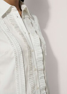 Chemise avec liserés et bandes plissées thumbnail 6