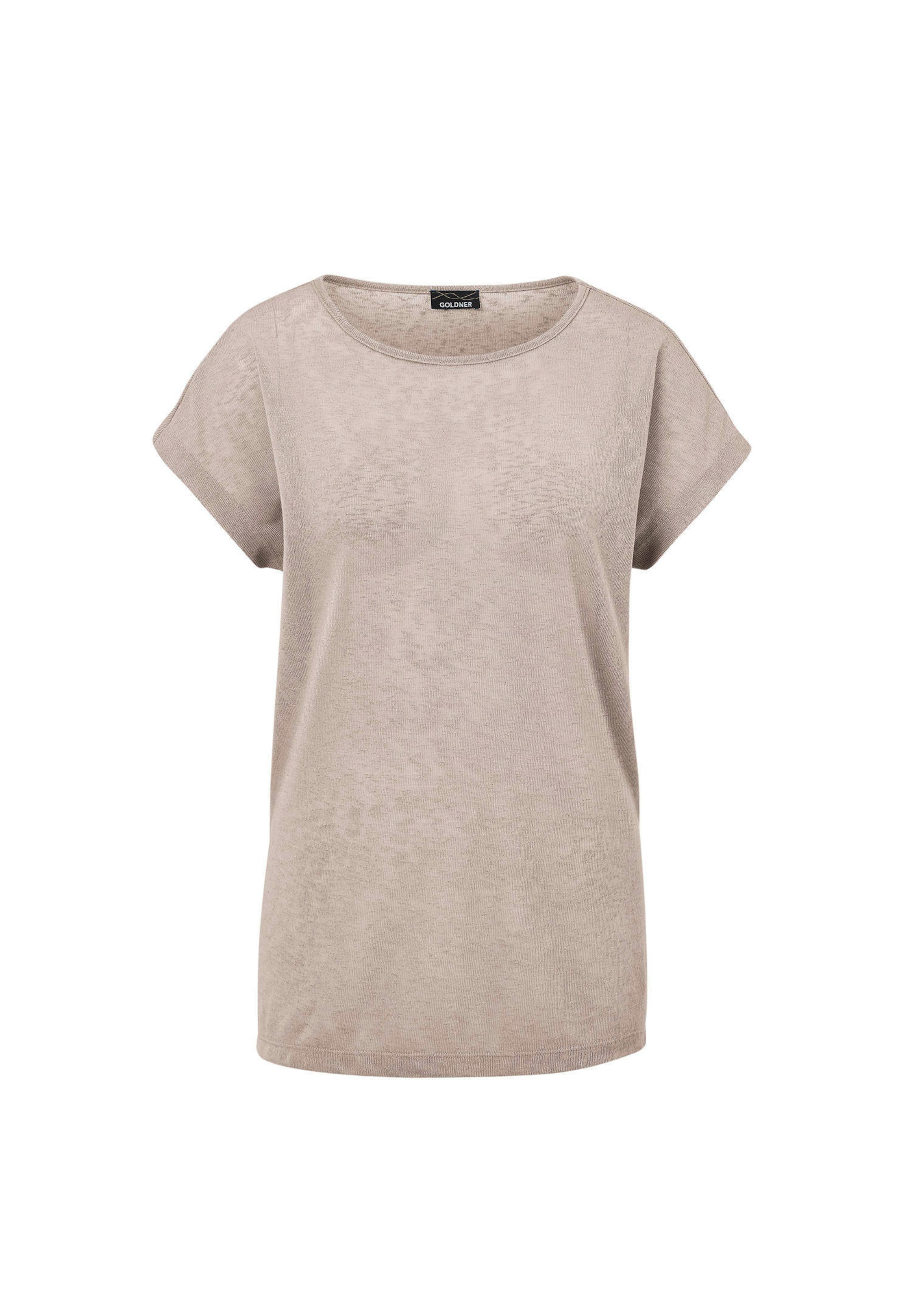 Shirt in linnenlook