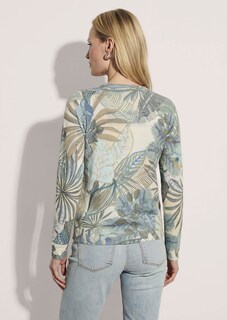 Jumper with botanical print thumbnail 4