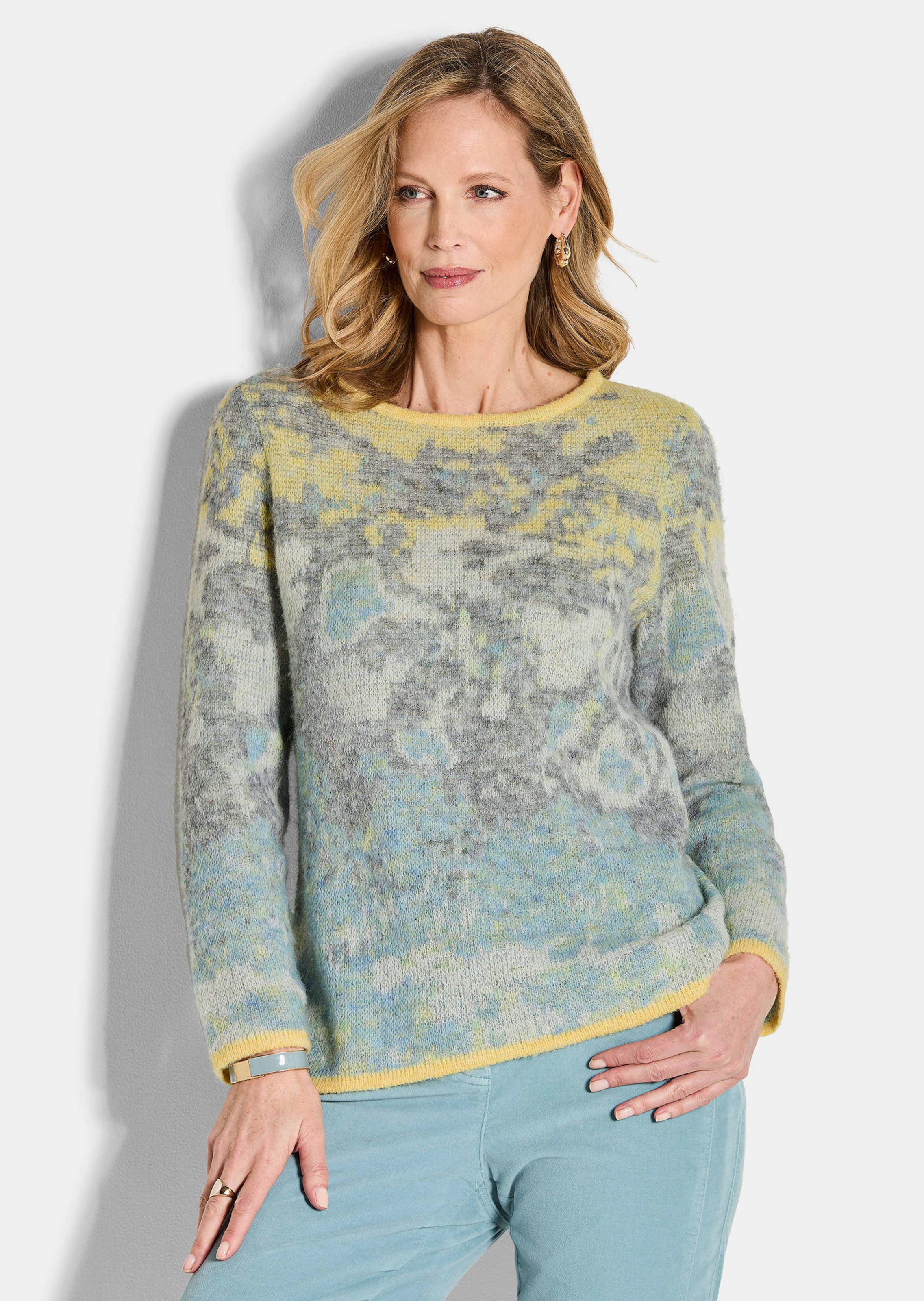Pullover van licht, zacht materiaal